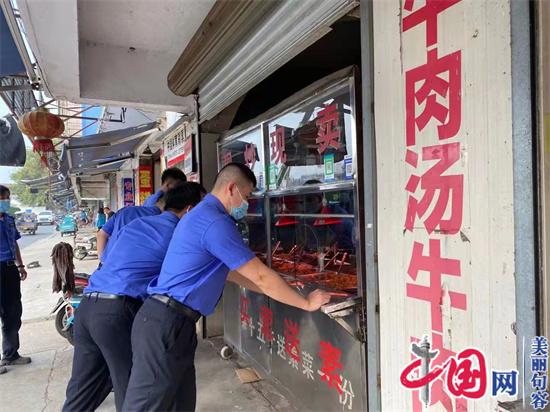 句容城管局持續開展國慶節前市容環境整治工作