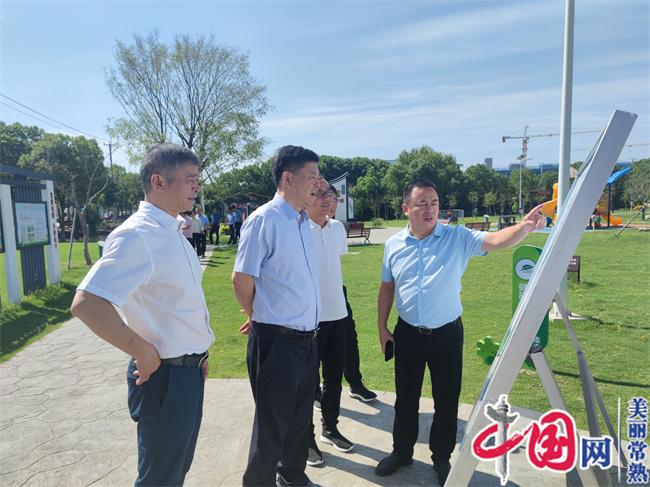 江蘇常熟市東南街道湖東村“組團(tuán)翻建” 助力“千村美居” 畫出湖東新藍(lán)圖