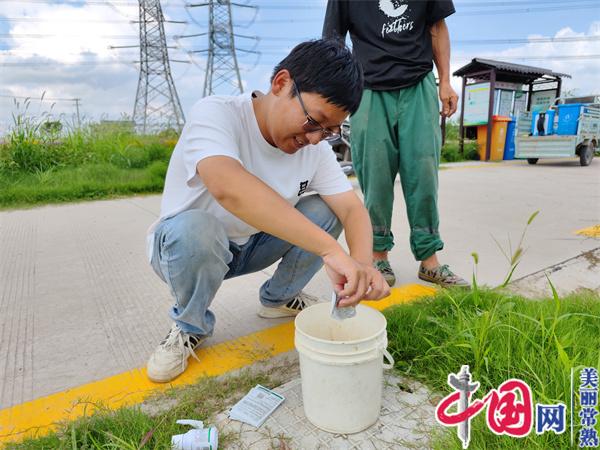 常熟市支塘鎮何北村：創新“雞尾酒”療法 助力游園雜草防控長效管理