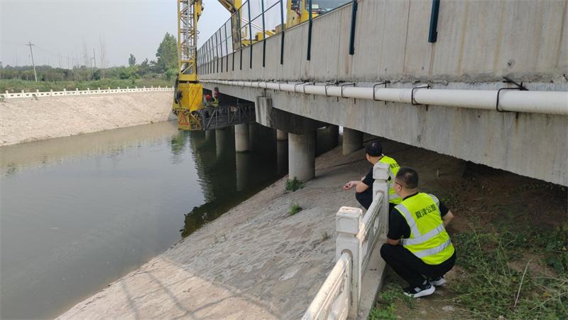 夏津公路分中心積極開展橋梁檢查維護工作